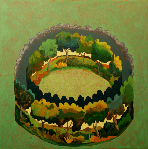 BOSQUE CIRCULAR<BR>100X100